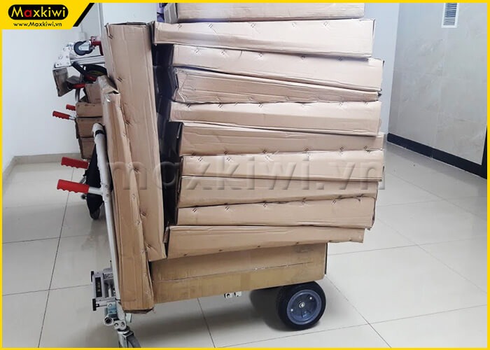 Xe đẩy hàng Nhôm đa năng Maxkiwi