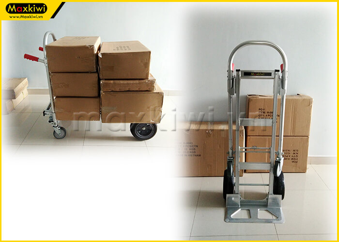 Xe đẩy hàng 2 trong 1 với khả năng tùy chỉnh linh hoạt