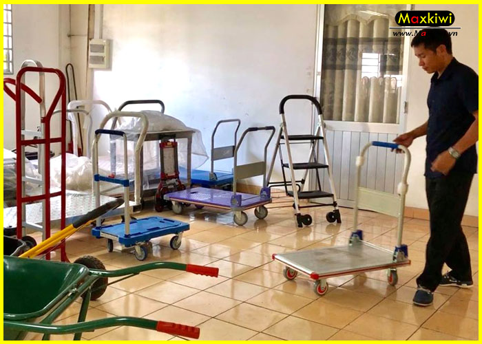 Xe đẩy hàng Bình Thạnh rất đa dạng