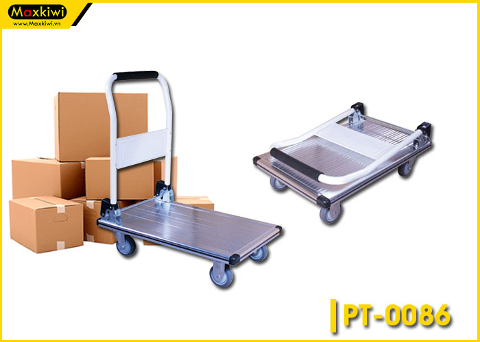 Xe đẩy hàng hơp kim nhôm 4 bánh bán chạy của Maxkiwi
