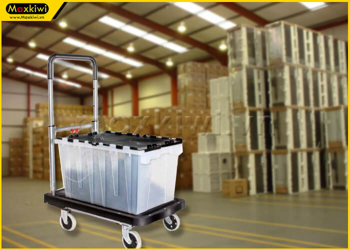 Xe đẩy hàng gấp gọn PT-0096B sản phẩm kế nhiệm của PT-0096