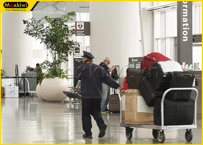 Xe đẩy hàng hợp kim nhôm tải trọng 1000 kg