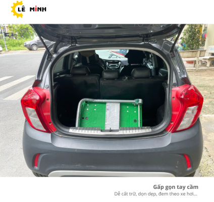 Gáp gọn tay đẩy khi không sử dụng