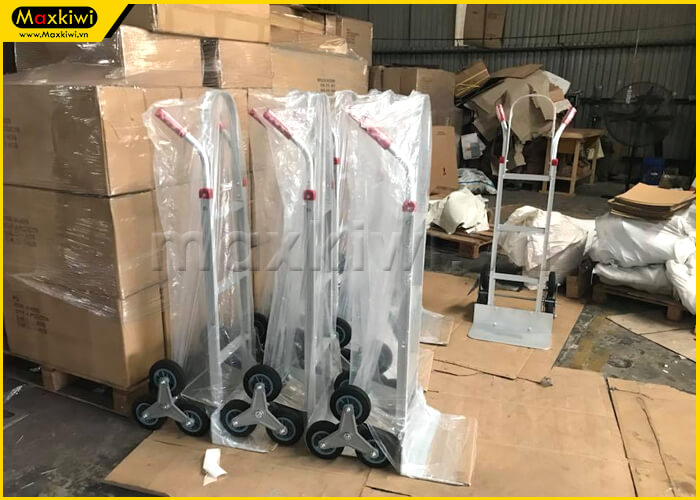 Xe đẩy hàng Nhôm 2 bánh