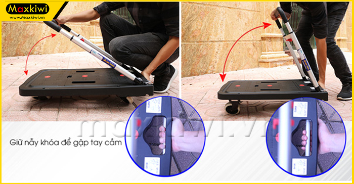 Cách sử dụng hợp lí cho xe đẩy 4 bánh gấp gọn