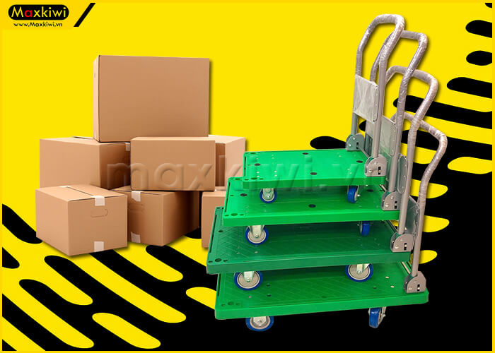 Xe đẩy hàng 4 bánh Herdar