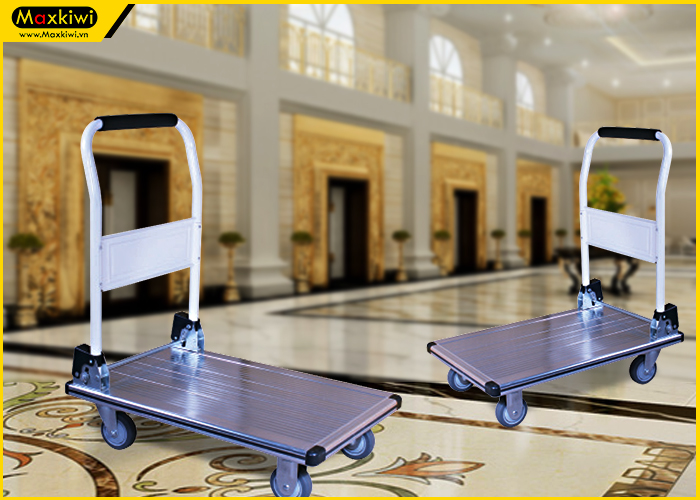 Xe đẩy hàng nhôm với nhiều ưu điểm nổi bật