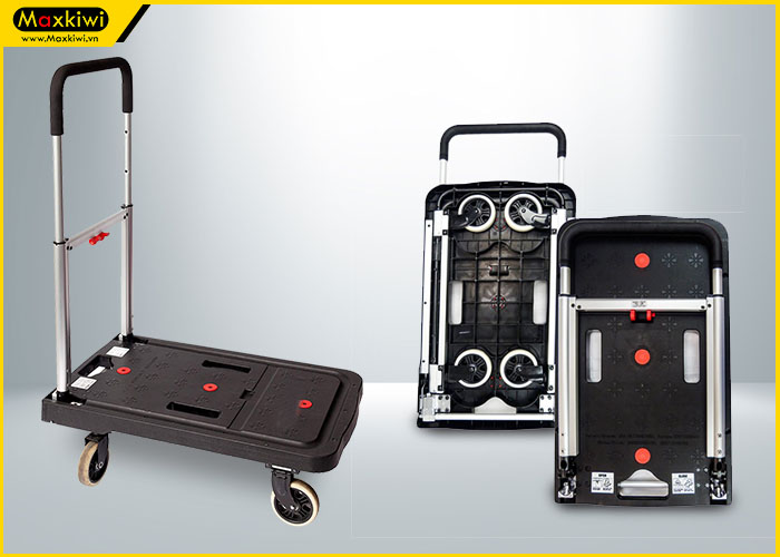Xe đẩy hàng nhựa gấp gọn PT-0096