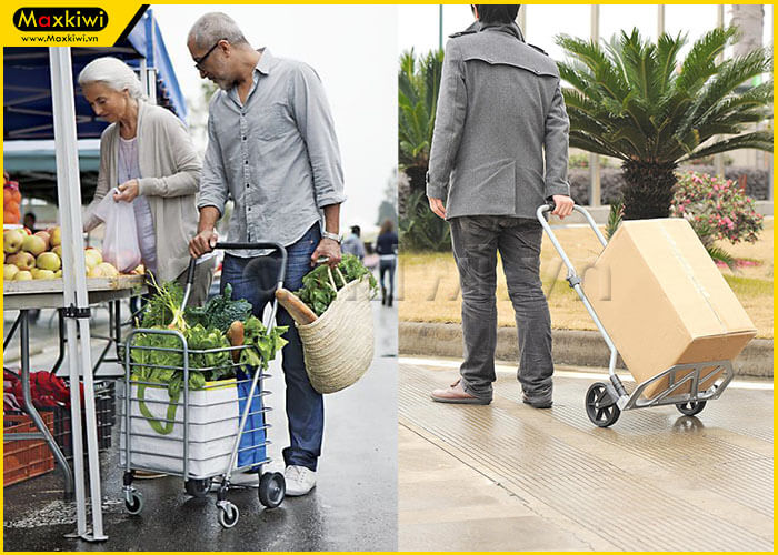 Sự tiện dụng khi sử dụng Xe đẩy hàng