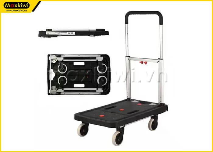 Tại saokhông gập được bánh xe đẩy hàng 4 bánh gấp gọn?